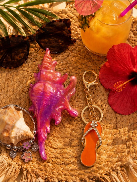 ? Coral Cabana | Shore Things Pink and Orange Trio main image 6